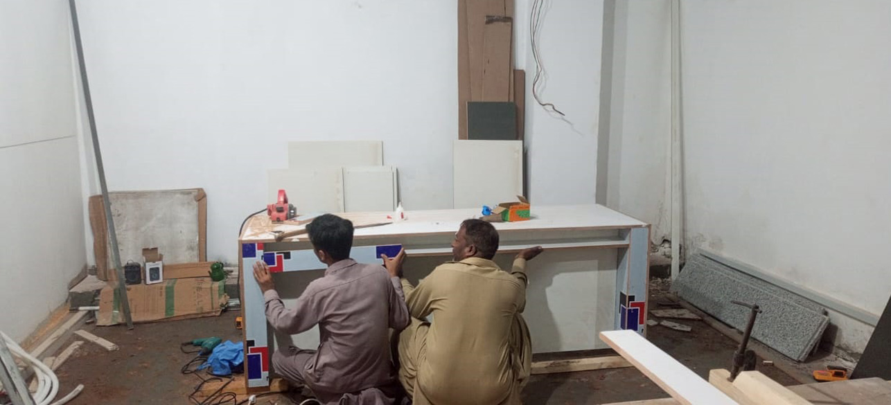 Construction Contractor working plan in Karachi